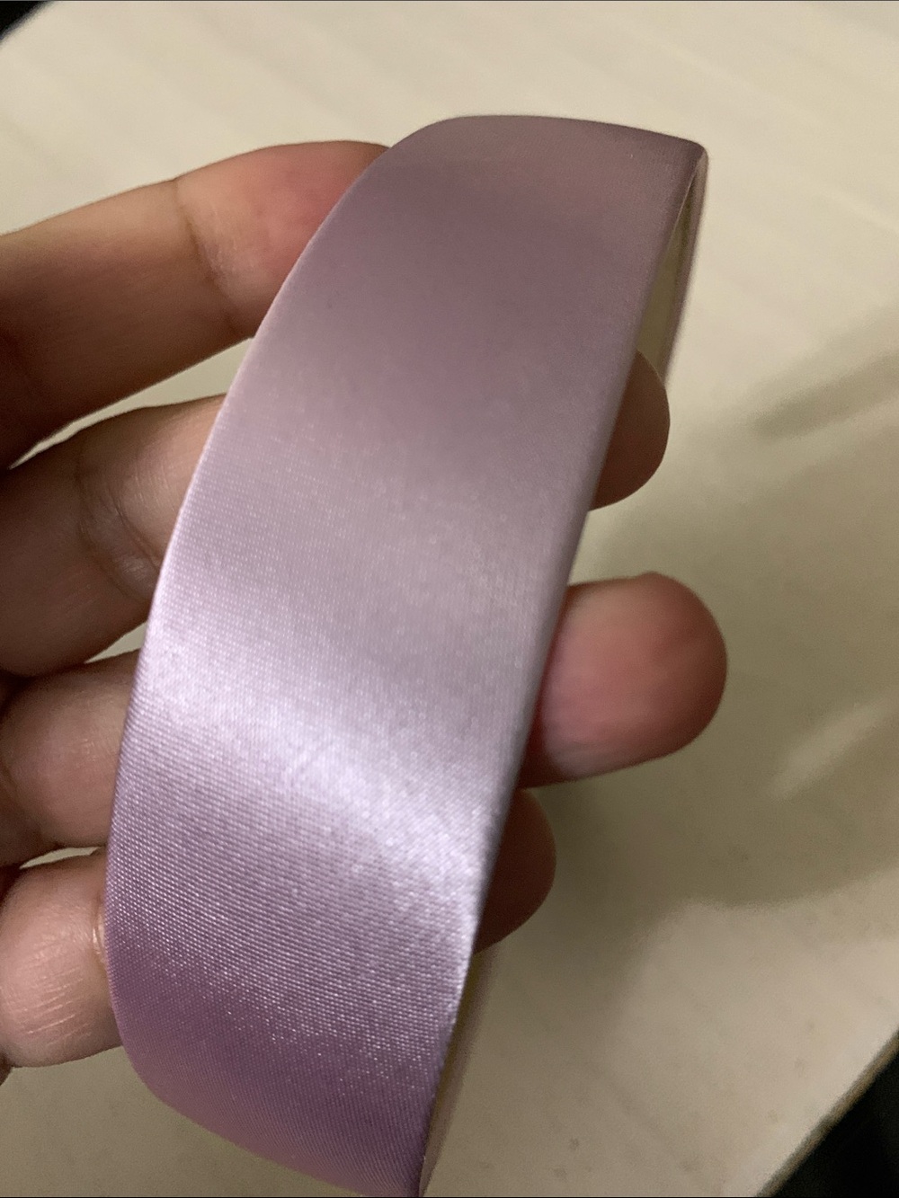 Satin Padded Headband - Pink Light weight comfortable non non slip 2 for $ 10